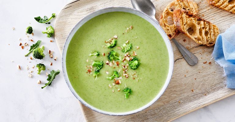 Cream of broccoli soup 