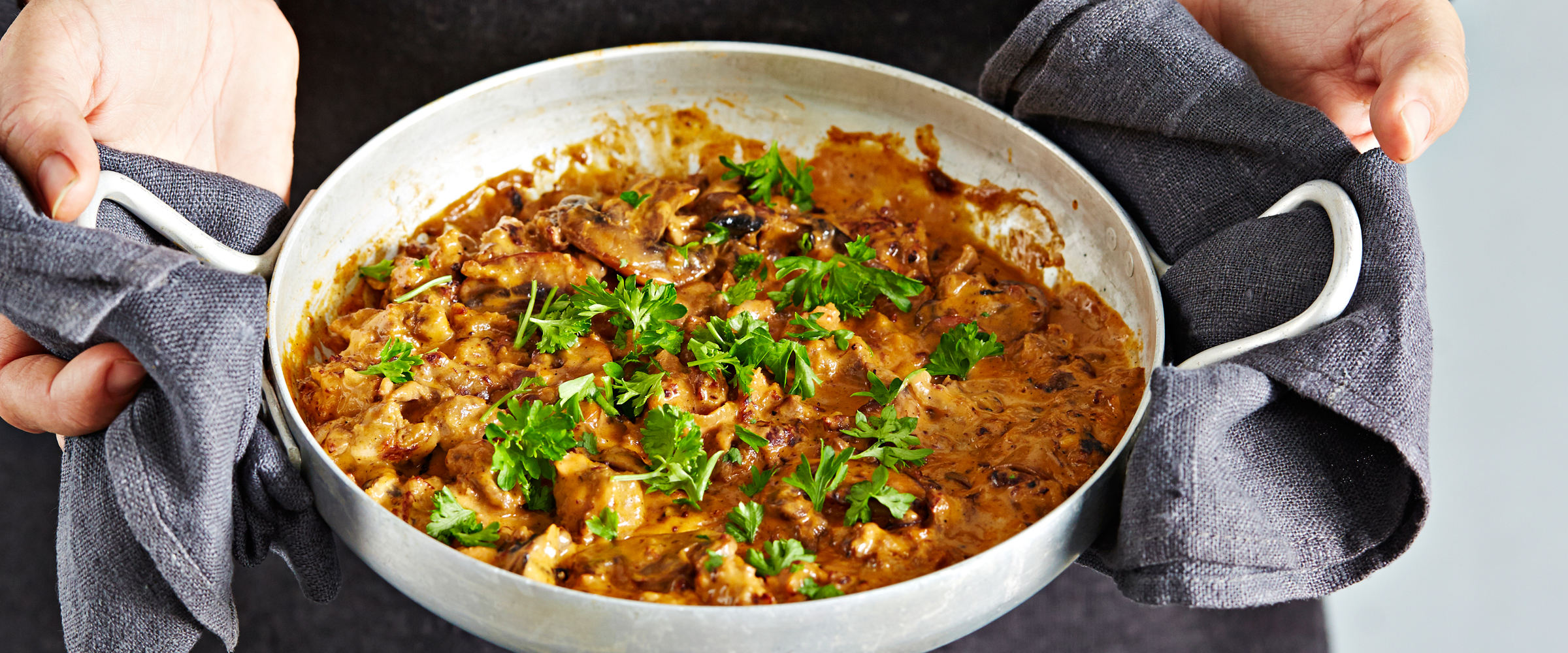 Nyhtökaurastroganoff