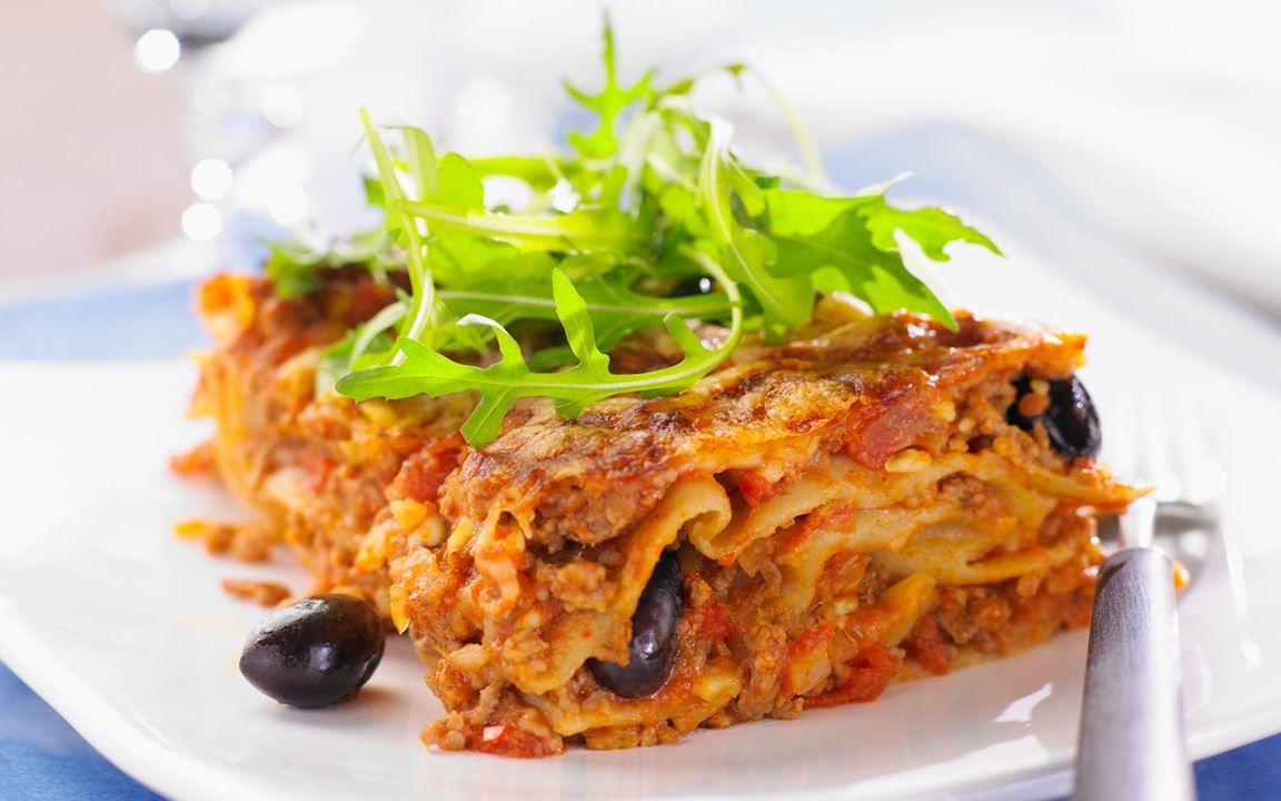 Terveellisempi lasagne