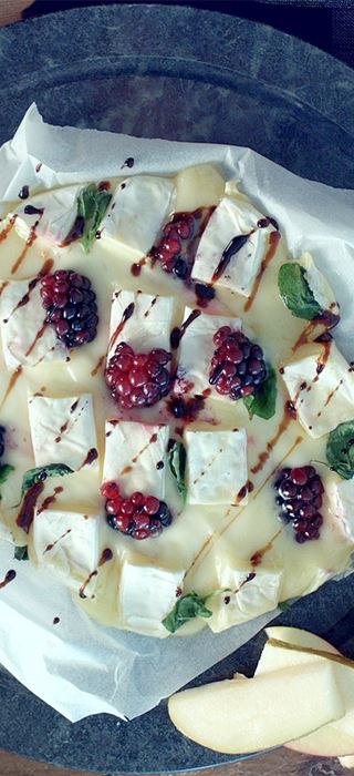 Baked Double Cream Brie