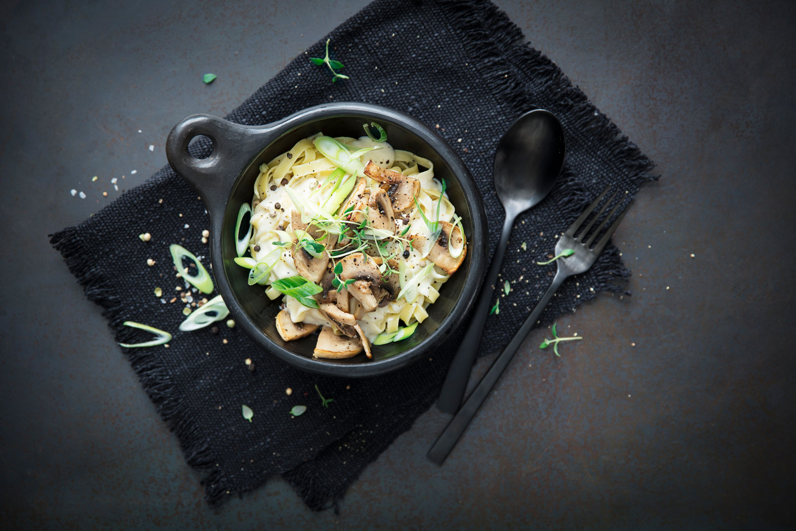 Tagliatelle with Double Cream Truffle Castello®️