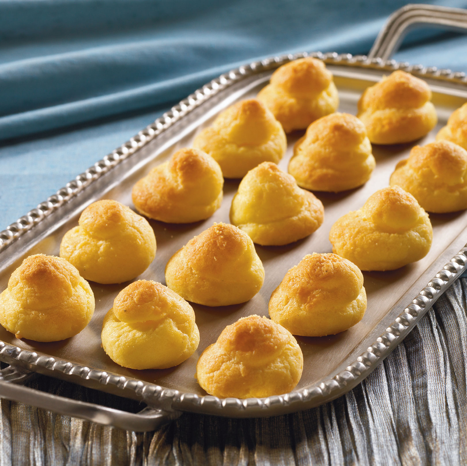 blue cheese puffs