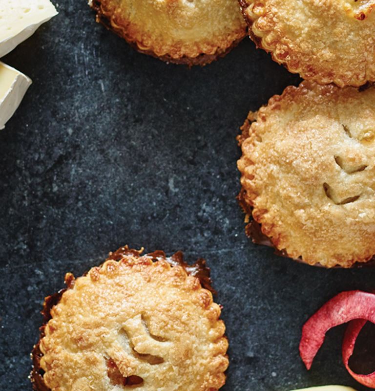 Castello® Brie and Apple Hand Pies