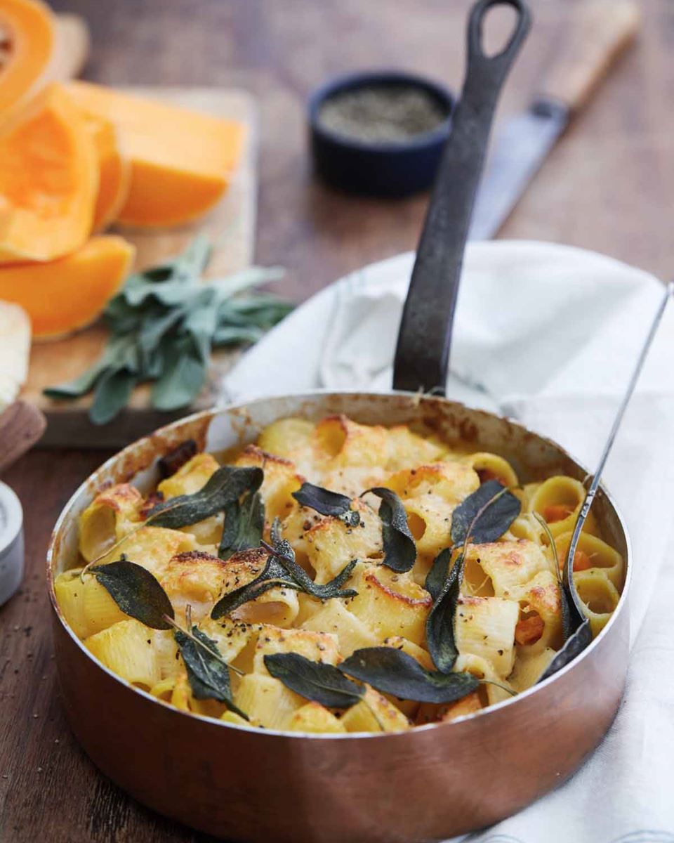 Butternut mac and cheese