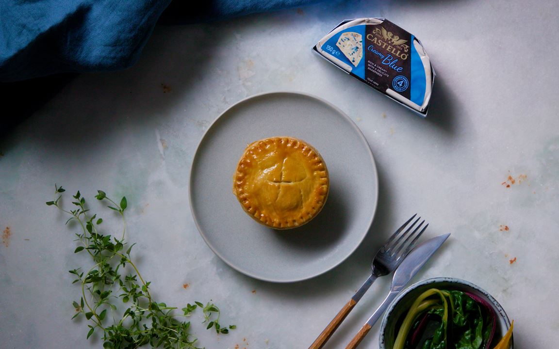 Mini Blue Cheese & Potato Pie  