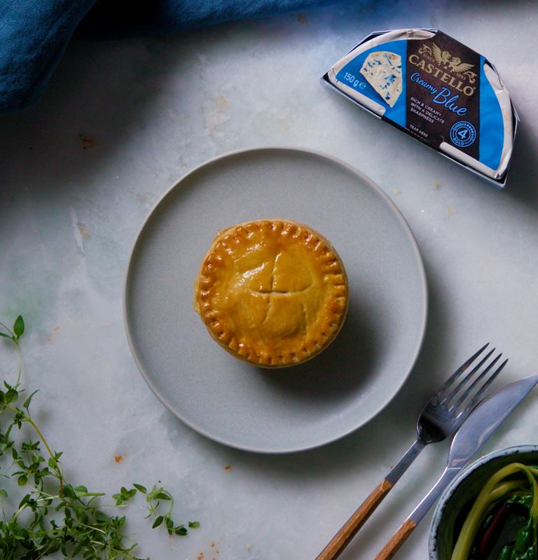 Mini Blue Cheese & Potato Pie  