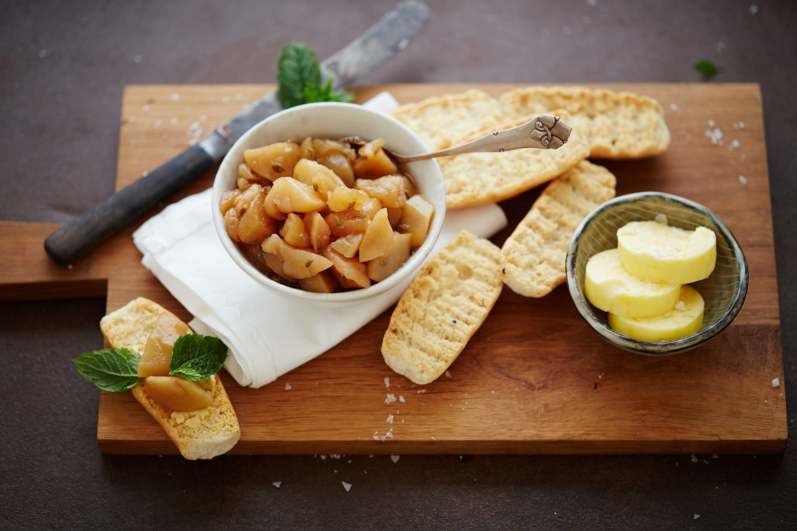 Pear compote with fennel seed and honey Castello