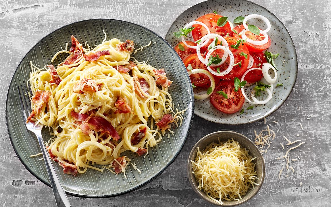 Spaghetti carbonara | Castello