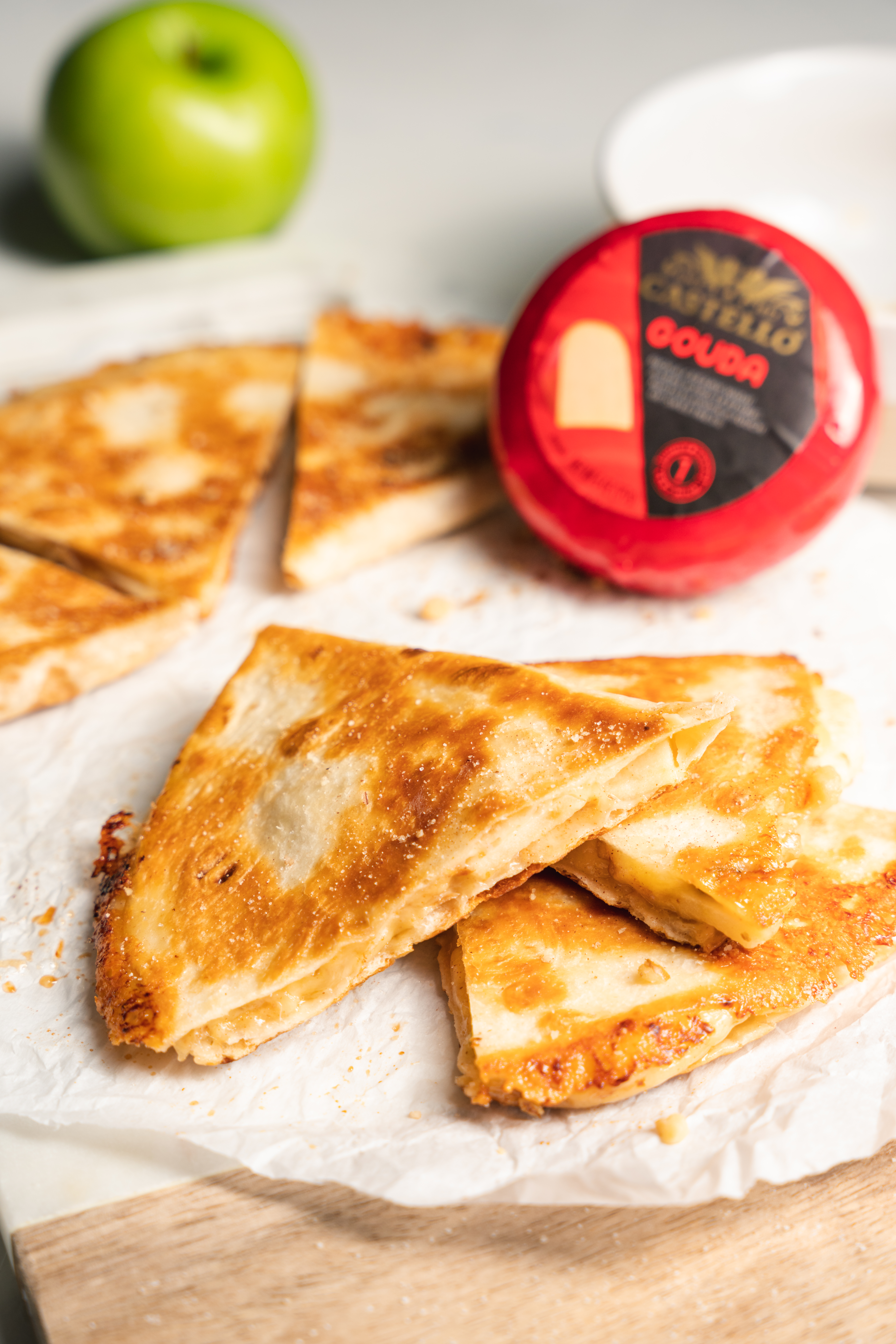 Castello Apple Gouda Quesadillas Castello®️