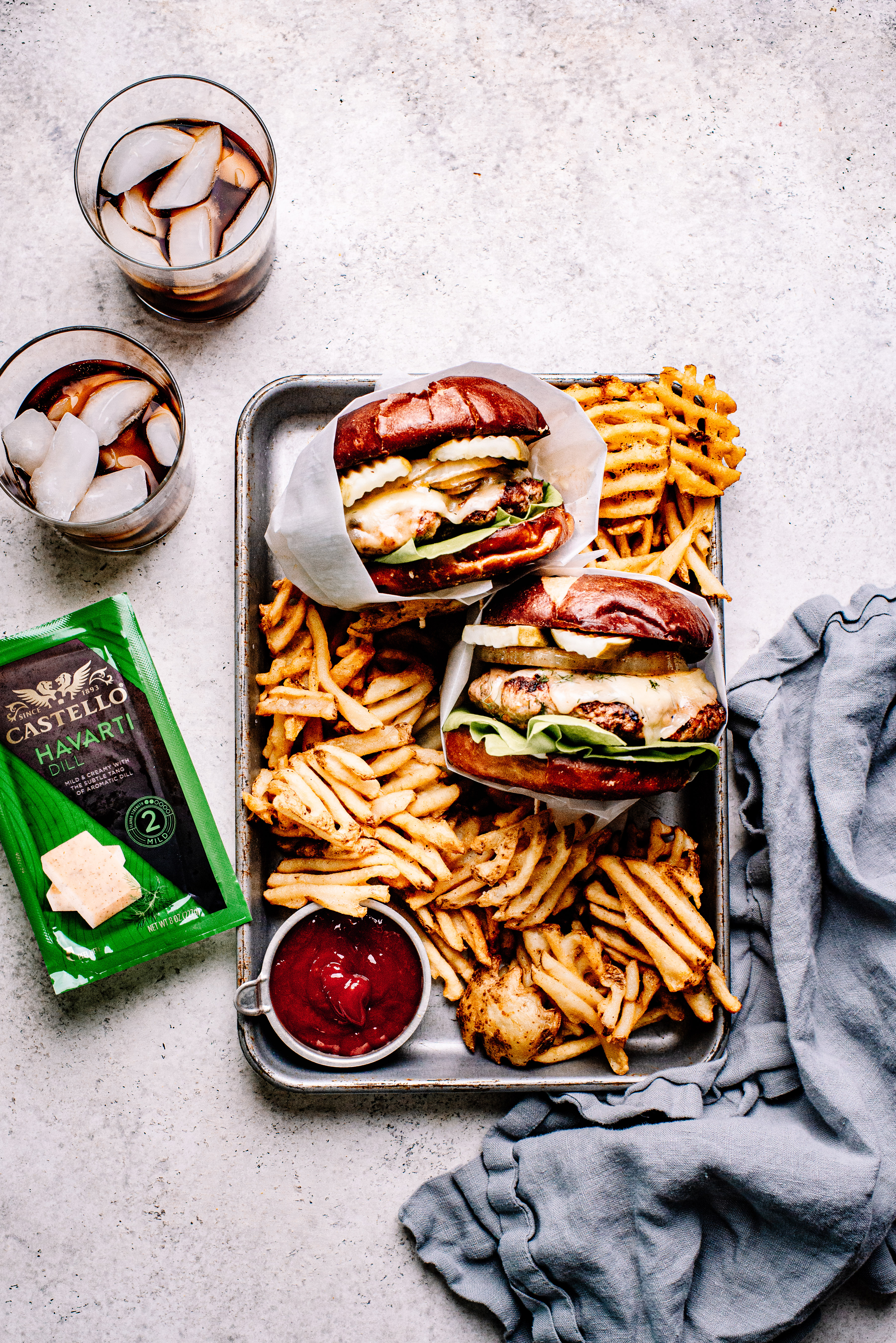 Dill Havarti Burgers Castello®️