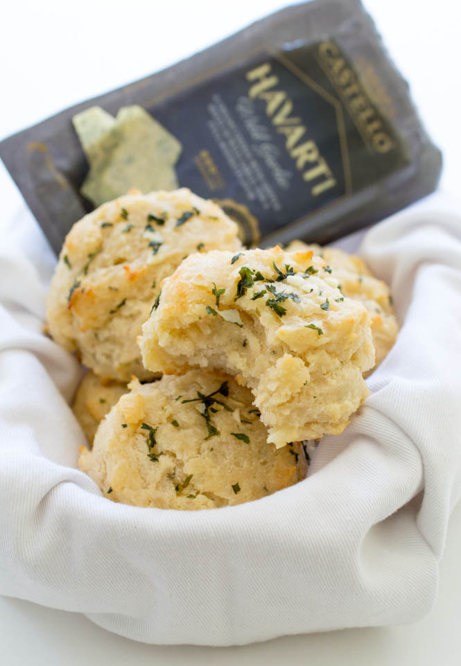 Garlic Cheese Biscuits | Castello®️