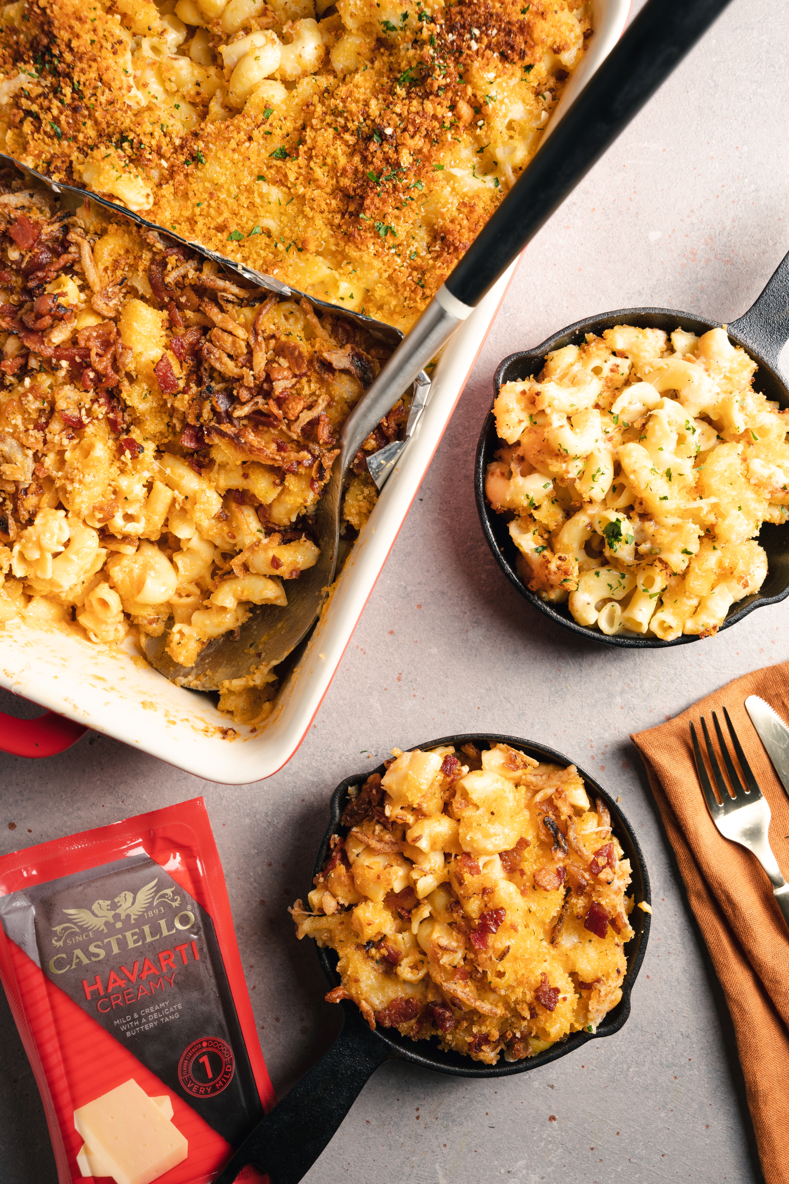 Mac and Cheese Two Ways Castello®️