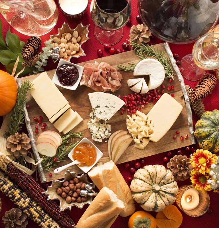 Thanksgiving cheese board