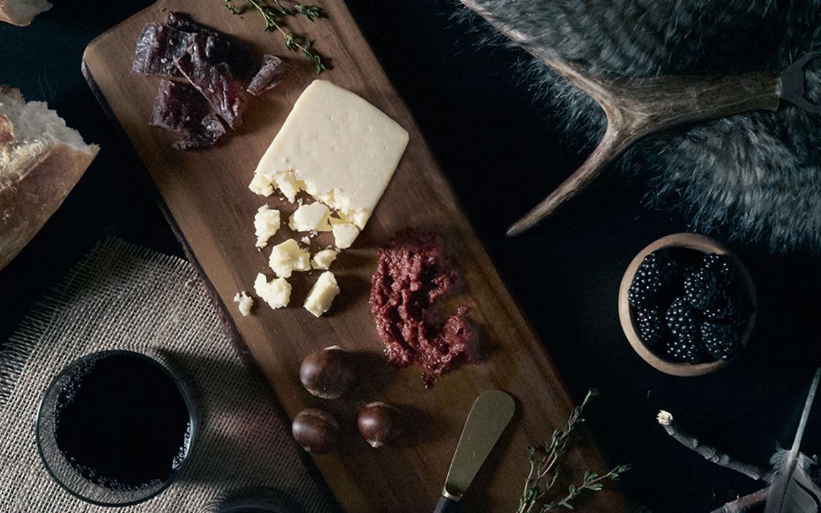 The revenant cheese board