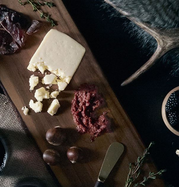 The revenant cheese board