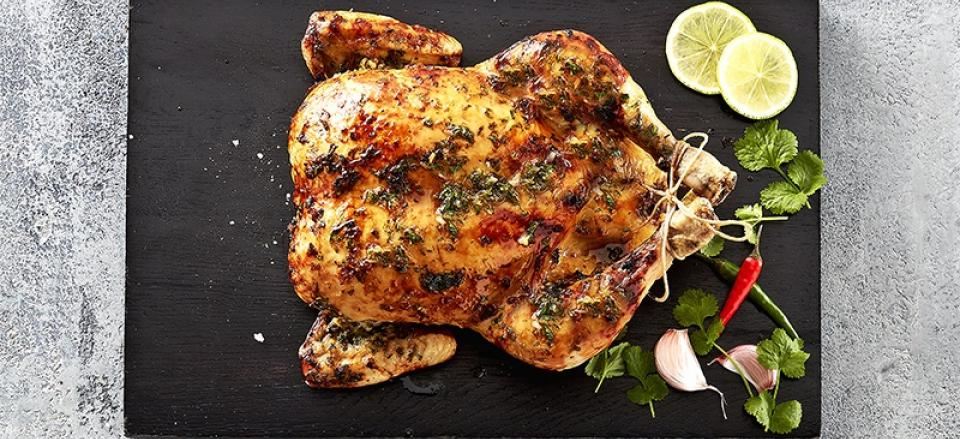 Asiatiskmarineret kylling | meny