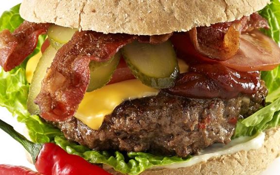 Tangle Positiv Stejl Hjemmelavet burger | meny