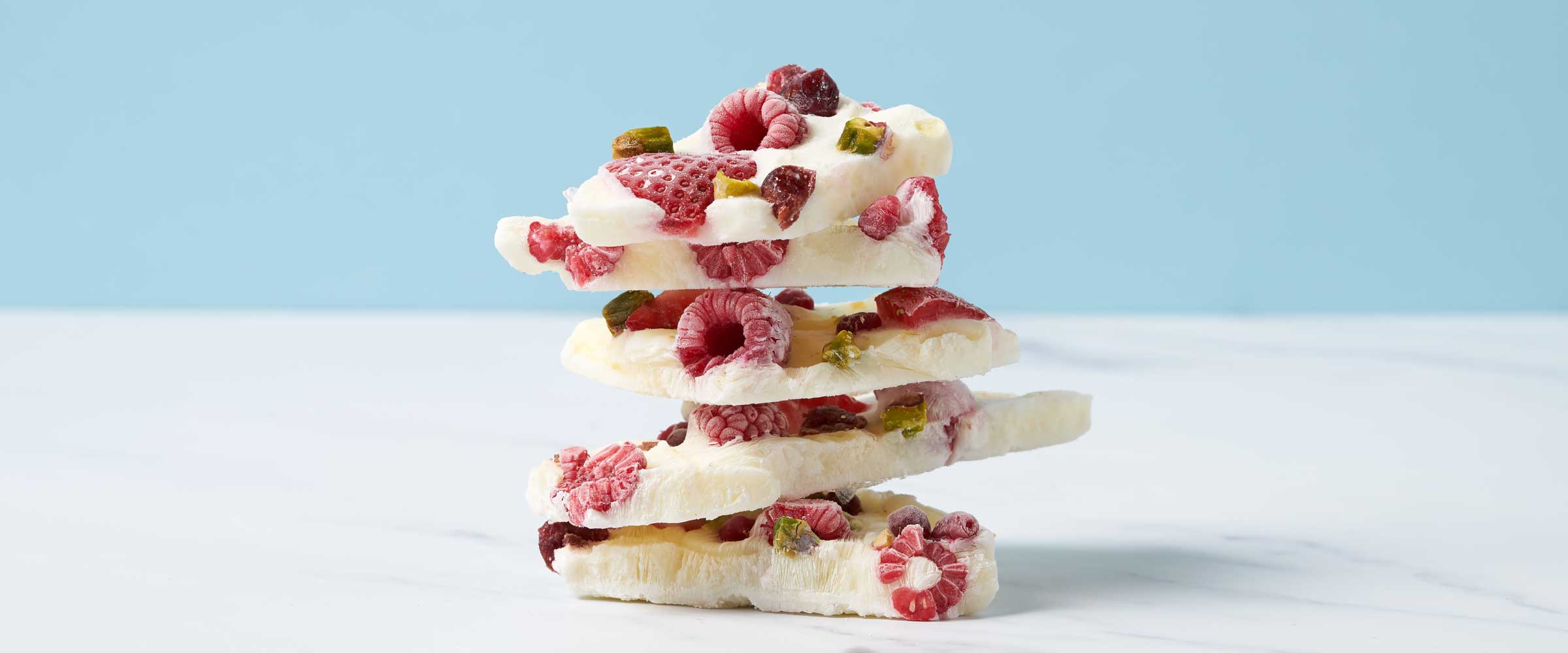Lactosevrije frozen yoghurt bars