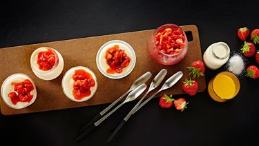 Strawberry parfait
