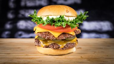 Double Cheddar Cheese Burger