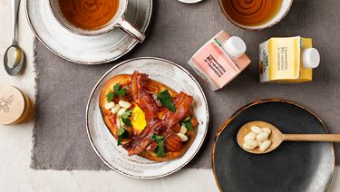English Breakfast Pizza