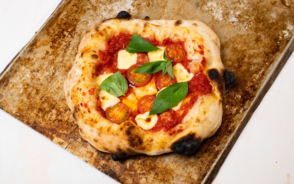 Napolilainen pizza: Margherita