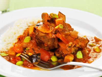 En rätt som konkurrerar ut tacos trots att det är både lamm och bönor i grytan. Eleverna ger högsta smakbetyg!