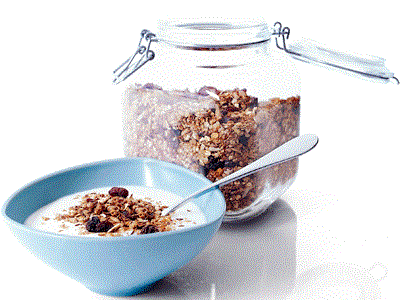 Supergod müsli - perfekt att toppa filen, yoghurten eller mjölken med.