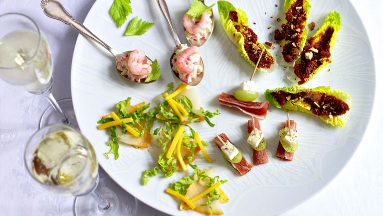 Cream Cheese, Ginger & Cabbage Canapes