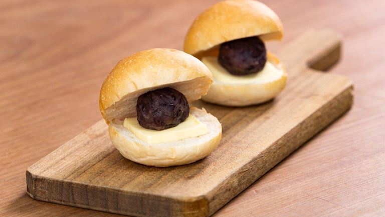 Red Bean with Lurpak Butter Bun