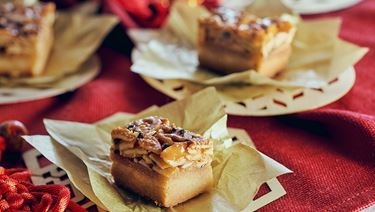 Sable Almond Florentine Cookies