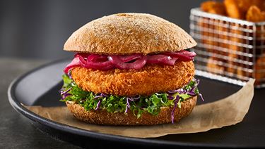 Crispy Honey Mustard Burger