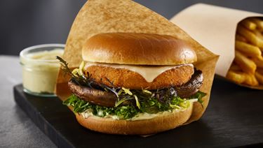 Portobello Cheese Burger