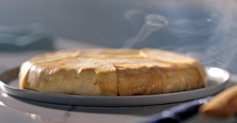 Philly Cheesesteak Tortilla Bake