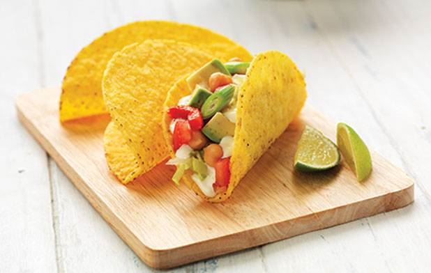 Vegetarian Taco with Avocado