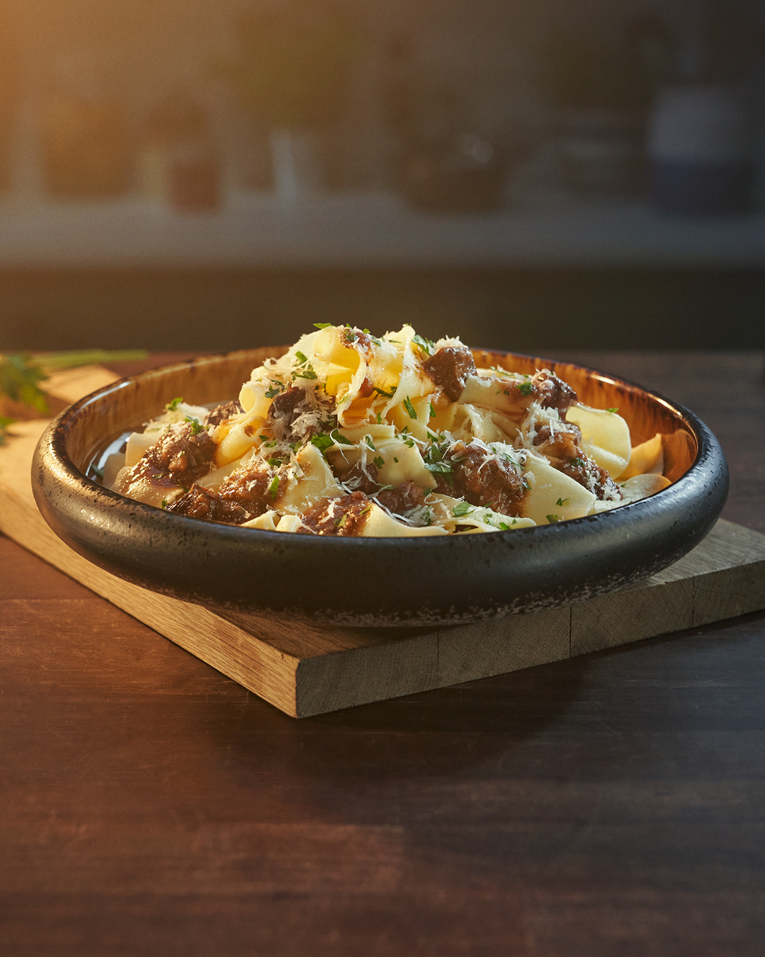 Pasta pappardelle al ragú Lurpak®